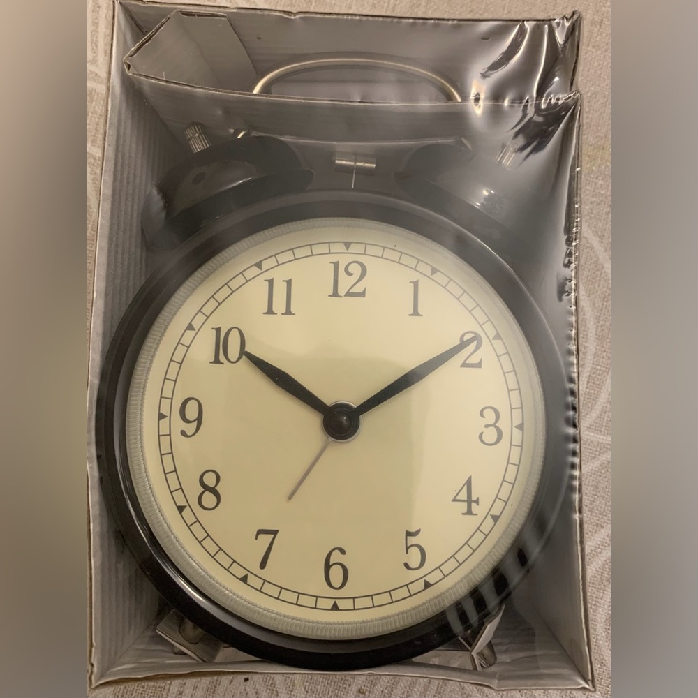 IKEA Vintage Twin Bell Alarm Clock (New in Box)